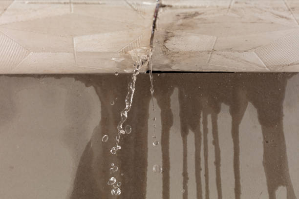 Professional Flood Damage Cleanup technician working in Renfrew, PA